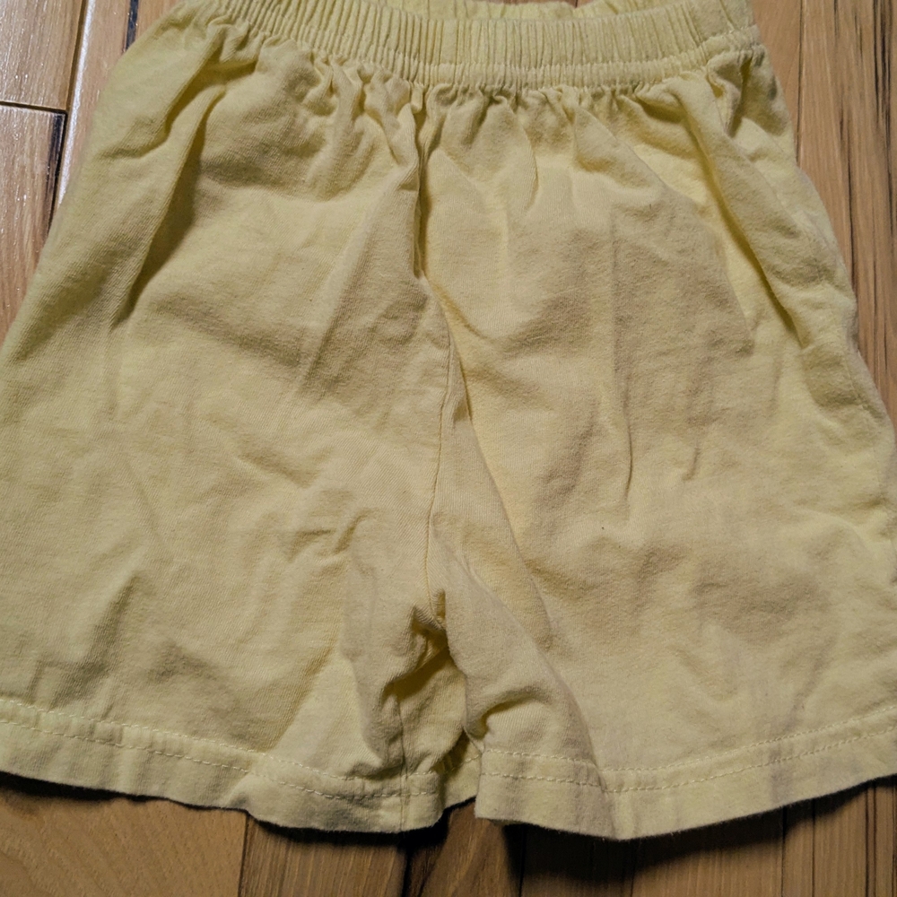 Yellow Kids Shorts